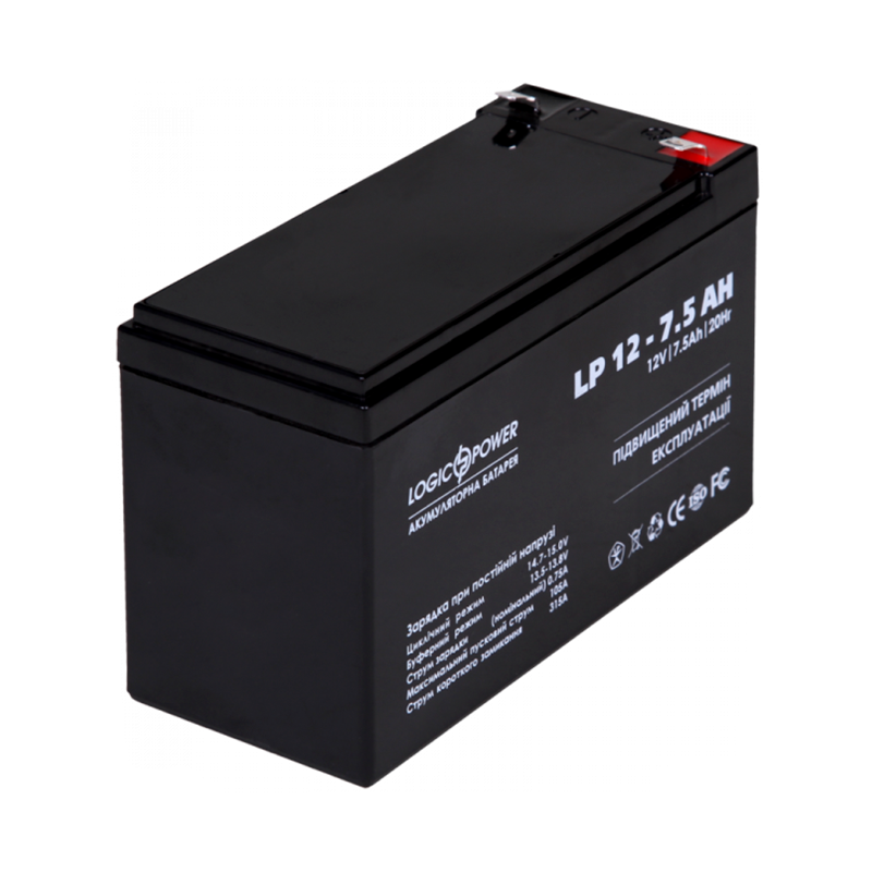 Аккумуляторная батарея LogicPower 12V 7Ah